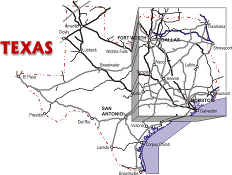 Texas Map